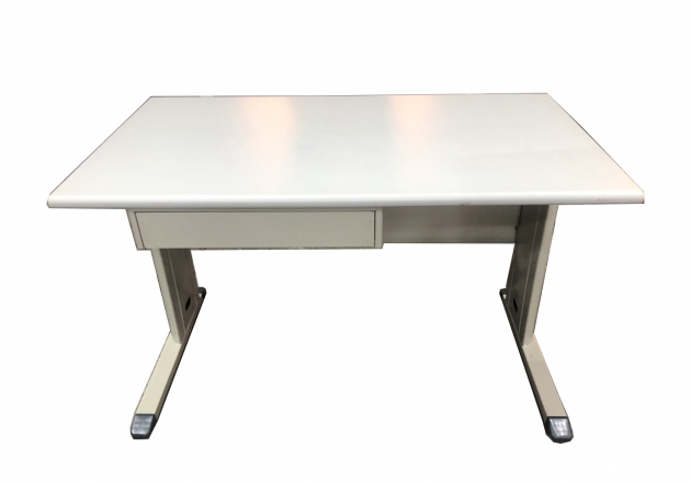 台北二手家具買賣 推薦 泰山宏品中古傢俱館 C020503* 白面辦公桌*二手中古 辦公桌 電腦桌 會議桌 主管桌 鐵櫃