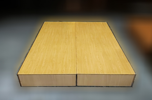台北二手家具買賣 推薦 泰山宏品中古傢俱館 B121706*5尺木色床箱 * 二手中古 床頭片 床邊櫃 床頭櫃 床箱 板橋