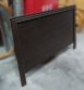 台北二手家具 中古家電買賣 泰山宏品二手家具館B122204*胡桃色床頭片* 二手床頭櫃 床邊櫃 床組 床架 床墊 掀床
