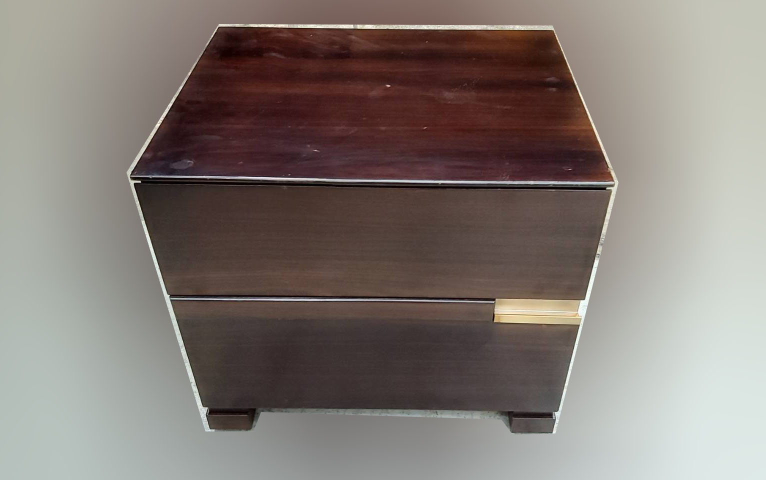 台北二手家具 泰山宏品二手家具館 B111505*床邊櫃* 床組 床墊 床架 床箱 床頭櫃 二手臥室家具寢具買賣推薦