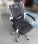 台北中古家具 中古家電買賣 泰山宏品二手家具館 *CF82805*白色OA電腦椅*辦公桌椅 洽談桌椅 會議桌椅 各式桌椅