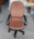 台北中古家具 中古家電買賣 泰山宏品二手家具館 *CF82806*紅布高背OA椅*辦公桌椅 洽談桌椅 會議桌椅 各式桌椅