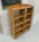 【台北二手家具】二手家具推薦泰山宏品*A90311*原木色書櫃*書架 實木酒櫃 展示櫃*庫存家具 沙發 茶几 展示櫃