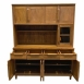 二手家具 台北泰山宏品二手家具館 中古家電買賣推薦HM035BJF*新五尺柚木碗盤收納櫃餐櫃/花梨木/雨豆木/柚木家具