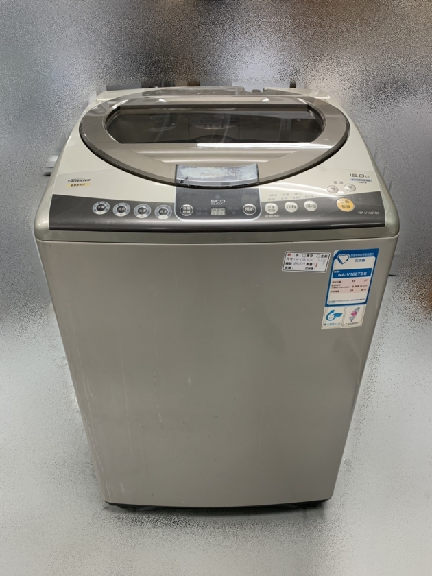 台北二手家具買賣 推薦 泰山宏品中古傢俱館 AM62504* 國際牌15公斤洗衣機*洗衣機 烘衣機 脫水機 液晶電視土城