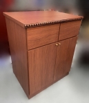 台北二手家具買賣 推薦 泰山宏品中古傢俱家電館 * A101510* 木色收納櫃 * 二手中古 衣櫥 斗櫃 衣櫃 衣帽架