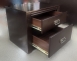 台北二手家具買賣 推薦 泰山宏品中古傢俱館B22601 *胡桃色二抽床邊櫃*二手中古 床頭片 床頭箱 床頭櫃 床邊櫃