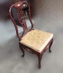 台北二手家具買賣 推薦 泰山宏品中古傢俱館 F32202 * 花梨木餐椅 * 二手中古 餐椅 餐桌 高背椅 實木餐椅