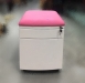 【台北二手家具】泰山宏品全新中古家具家電賣場*C061903*粉色活動櫃* 文件櫃 資料櫃 理想櫃 全新二手辦公鐵櫃買賣