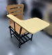台北二手家具宏品* E82003 * 木色單人課桌椅 * 課桌椅 課桌 椅子 補習班桌 高腳桌 國高中書桌 書桌 洽談桌