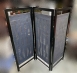 台北二手家具家電買賣推薦 泰山宏品二手家具館*A82427* 黑色網狀矮屏風* 二手中古 隔間櫃 玄關櫃 收納櫃 櫥櫃