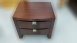 台北二手家具買賣 推薦 泰山宏品中古傢俱館 B112107 *胡桃色床邊櫃 * 二手中古 矮櫃 床邊櫃 收納櫃 床頭櫃