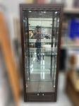 台北中古傢俱/全新家具家電賣場 推薦 泰山宏品二手傢具館 *A92705*玻璃6層展示櫃* 中古酒櫃 中古櫥櫃 中古展示