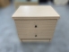 台北二手家具買賣 推薦 泰山宏品中古傢俱館*B101404*白橡色二抽床邊櫃*床頭片 床箱 床頭櫃 床邊櫃 床墊 高架床