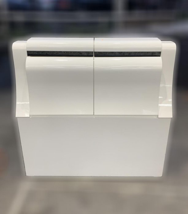 台北宏品二手家具全新中古傢俱*B72506*白色床頭櫃*床箱 床邊櫃 床底 床墊 衣櫃 臥室家具 床組 化妝鏡台