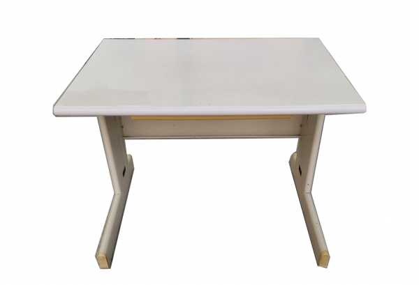 台北二手家具買賣 推薦 泰山宏品中古傢俱館 CE121607 * 白面OA辦公桌 * 二手中古 辦公桌 會議桌 電腦桌