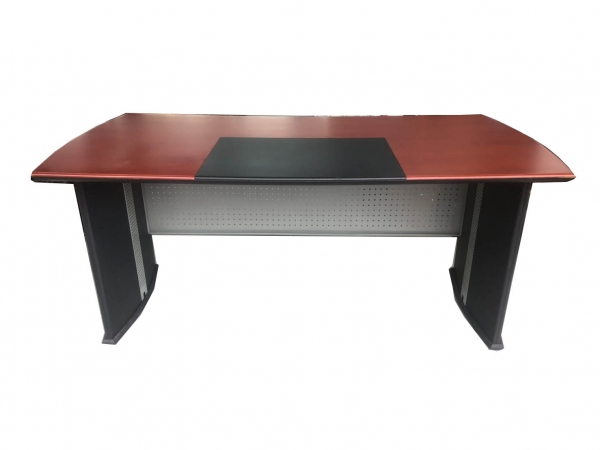 台北二手家具 泰山宏品二手家具館*CE3140*木色主管桌 會議桌 洽談桌 OA辦公桌 桌椅*滿千送百豐富喜悅新竹台中