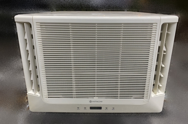 台北二手家具 泰山宏品中古傢俱館 *AC101EJ* 日立雙吹1噸窗型冷氣 220V(有聲音) *二手中古分離/窗型冷氣