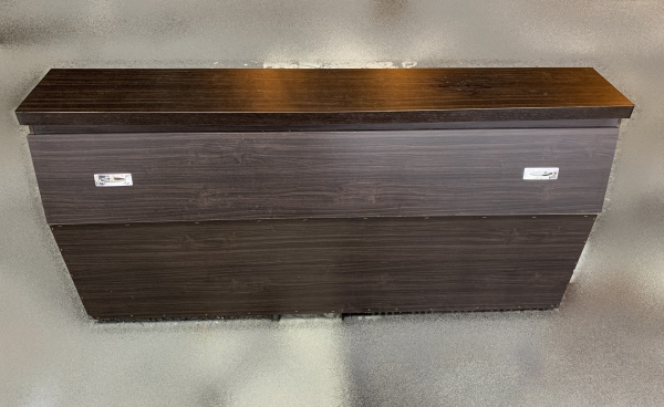 台北宏品二手家具全新中古傢俱*B72202*五尺胡桃色床頭櫃*二手中古 床箱 床邊櫃 床底 床墊 衣櫃 臥室家具 床組