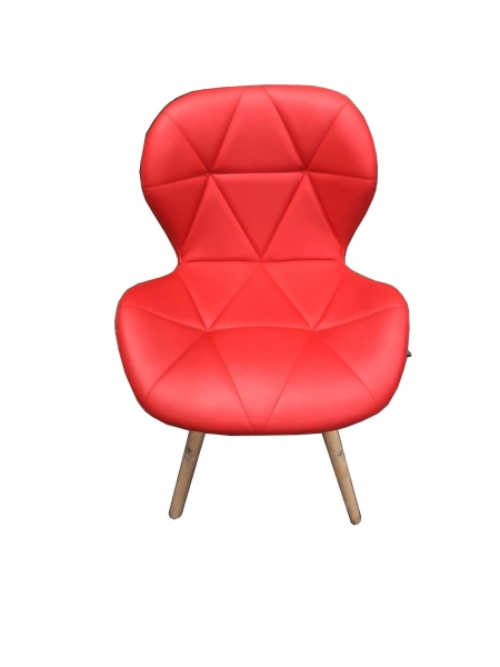 台北中古家具 二手家電 推薦 泰山宏品二手家具館*X532612*紅色休閒椅* 二手餐桌椅 二手書桌椅 二手公婆椅