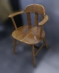 樂居二手家具 K0901EJJ 古早味實木餐椅 洽談椅 書桌椅 電腦椅 會客椅 2手各式桌椅拍賣【全新中古家具家電賣場】