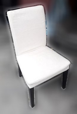 樂居二手家具 便宜2手傢俱拍賣 A0320CJJ 白色布餐椅 書桌椅*2手桌椅 電腦椅 新莊樹林滿千送百豐悅新竹台北桃園