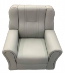 二手買賣推薦【樂居二手家具館】台中全新中古家具拍賣 OZ930BH*全新單人坐皮沙發*客廳桌椅 電視櫃 書櫃新竹台北