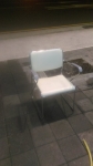 樂居二手傢俱F0925DJJ 白色餐椅 洽談椅 書桌椅 電腦椅 會客椅 2手各式桌椅拍賣【全新中古家具家電賣場】