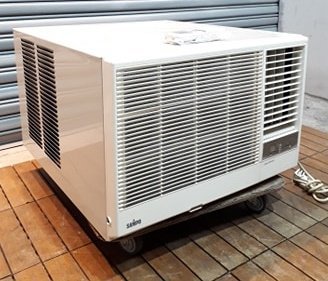 樂居二手家具館 台中二手家電 傢俱 AC0301AJJD 聲寶SAMPO2.5噸窗型冷氣 冷氣機*洗衣機 家電 4折出清