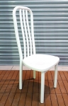 台中二手家具 推薦 西屯樂居中古傢俱館 F1127CJJ 白色高背餐椅 洽談椅 書桌椅 電腦椅 會客椅 2手各式桌椅拍賣