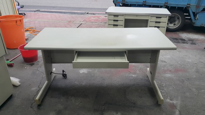 樂居二手家具 家電 全新中古家具賣場 CE1028AJE 白面150*70辦公桌*OA桌 工作桌 電腦桌 書桌 辦公家具
