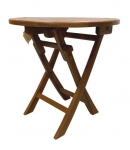 樂居二手家具館 台中中古傢俱賣場HM003AC*新柚木折合圓桌*新竹二手全新 滿千送百豐悅商品新北板橋新莊樹林苗栗