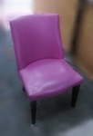 樂居二手家具 A0808HJJ 紫色餐椅 洽談椅 書桌椅 電腦椅 會客椅 2手各式桌椅拍賣【全新中古家具家電賣場】