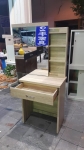 樂居二手家具 B102BJH 雪松色化妝台 梳妝台 化妝桌 化妝鏡 臥室家具 床組 床墊 衣櫃 【全新中古傢俱家電賣場】