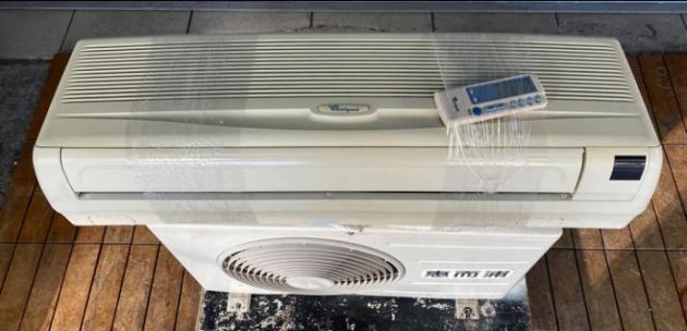 台中2手傢俱【樂居二手家具館】AC0629EJJH 惠而浦一噸分離式冷氣220V 中古電器 二手傢俱歡迎您前來選購