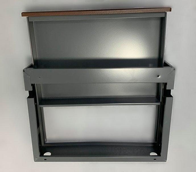 【樂居二手家具賣場】EA*09DJ*全新深胡桃中抽*中古oa辦公家具拍賣二手辦公家具特賣 台北新竹苗栗彰化台中