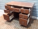 二手傢俱推薦【樂居二手家具館】A0516EJJ 七抽半樟木主管桌 中古OA辦公家具 2手桌椅 滿千送百豐富喜悅 台北新竹