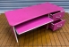 樂居二手傢俱 全新中古家具賣場 E1122 粉色和室電腦桌 書桌 電腦桌 寫字桌 辦公桌 洽談桌 二手家具拍賣