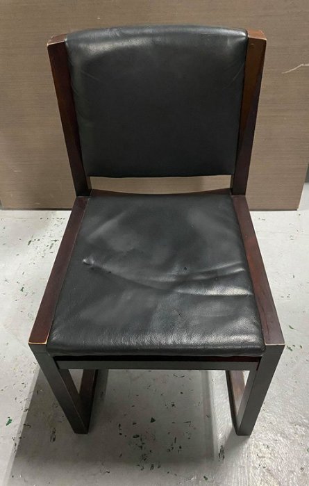 台中二手家具買賣 推薦 西屯樂居 F0406EJ 胡桃餐椅 洽談椅 電腦椅 書桌椅 會客椅 2手各式家具拍賣