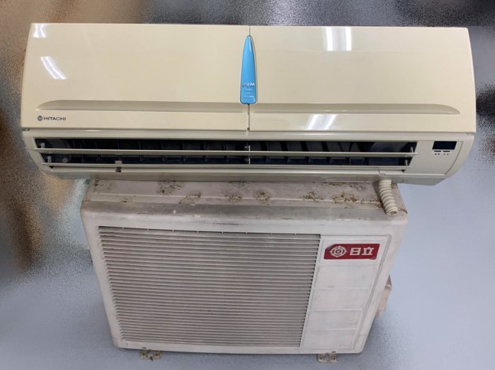 樂居二手家具(北) 便宜2手傢俱拍賣AC90523*日立2.8KW 1.2噸分離式冷氣*中古電器 二手傢俱歡迎您前來選購