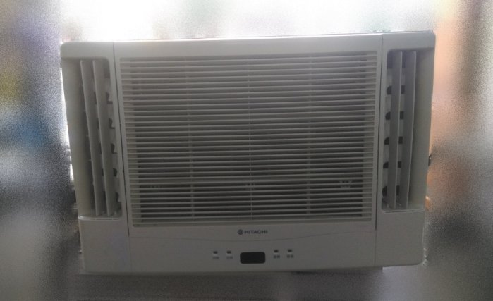 樂居二手家具 I0519IJJJ日立雙吹窗型冷氣 中古冷氣 2手冷氣 台北 桃園 新竹 苗栗【全新中古傢俱家電】