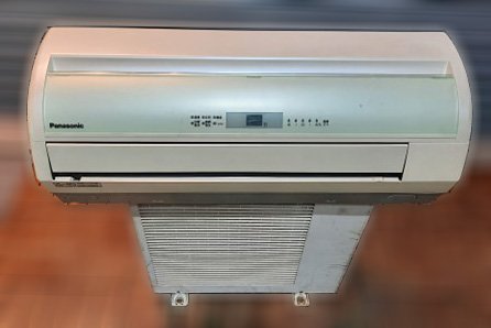 二手傢俱推薦【樂居二手家具館】AC0614GJJE 國際牌1.3頓分離式冷氣220V 滿千送百豐富喜悅台北新竹苗栗彰化