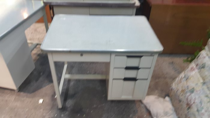 樂居二手傢俱 全新中古家具賣場*C07252HJJ1 四抽辦公桌*書桌 辦公桌 洽談桌 會議桌 工作桌 中古辦公桌椅