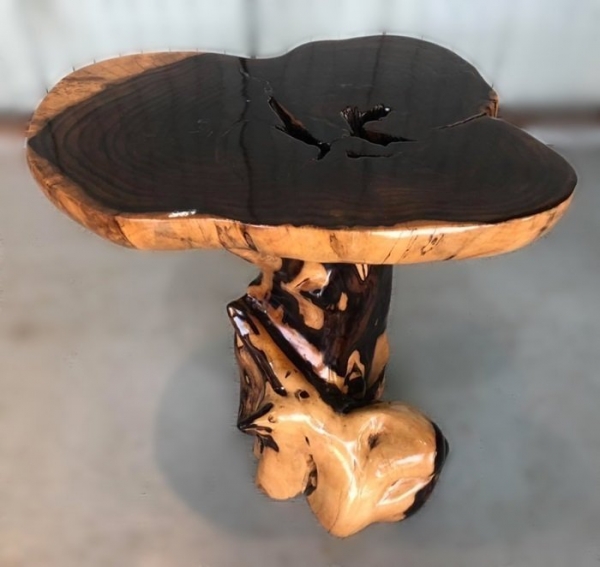 台中二手家具買賣 推薦西屯樂居(中)中古傢俱館LG111258*原木小桌子* 中古家具買賣推薦 柚木/樟木/檜木/花梨木