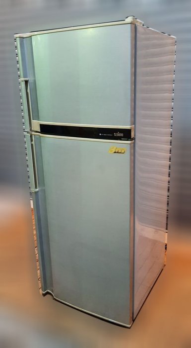 樂居二手家具 便宜2手傢俱拍賣 RE1009FJJE 聲寶SAMPO雙門冰箱 冷凍櫃 冷凍冷藏冰箱 營業用冰箱 新竹
