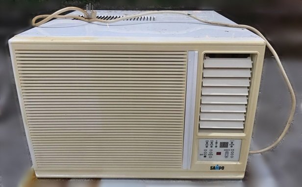 樂居二手家具(北) 便宜2手傢俱拍賣AC110408*聲寶窗型1噸220V* 二手家電買賣 冰箱 洗衣機 液晶電視 冷氣