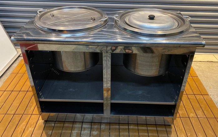 台中二手家具逢甲 樂居全新中古傢俱 X51218CJJ 雙槽湯台 古餐飲設備拍賣 冷藏冷凍冰箱 2手餐桌椅 台北桃園新竹