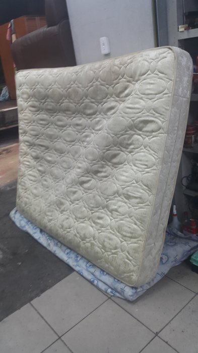 樂居二手家具 家電 全新中古傢俱賣場 B1107BJE 雙人獨立筒床墊*5尺獨立筒床墊 五尺床墊 彈簧床 套房家具拍賣