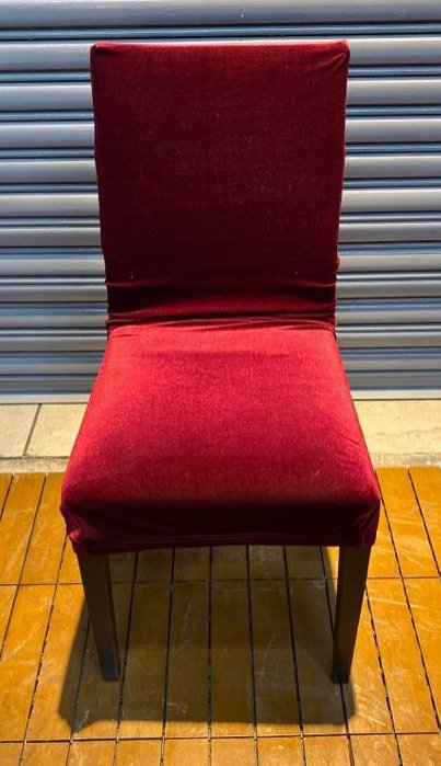 台中二手家具賣場 西屯樂居中古傢俱館 A1209BJJ 紅色餐椅 洽談椅 書桌椅 電腦椅 會客椅 2手各式桌椅拍賣