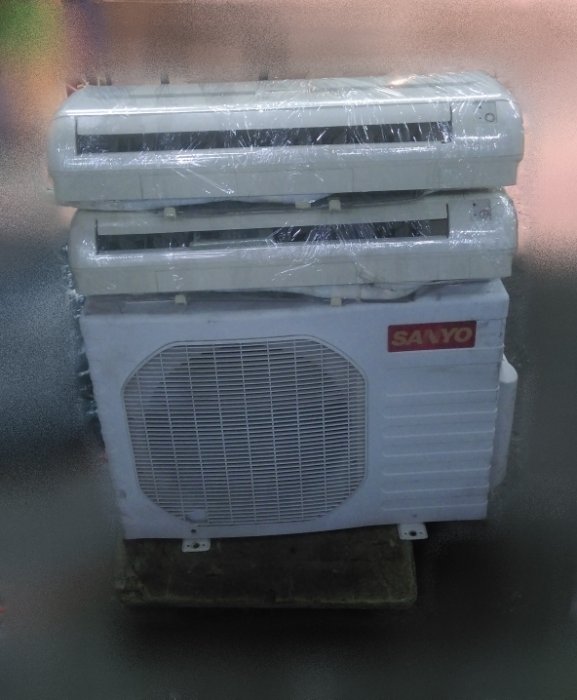樂居二手傢俱 AC0908HJJ 三洋SANYO一對二分離式冷氣 窗型冷氣 中古冷氣 2手家電買賣 全新中古傢俱家電